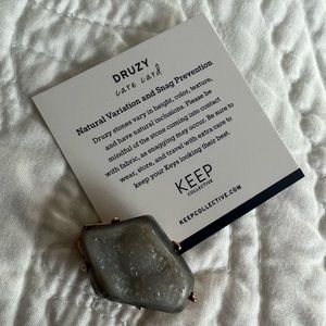 KEEP Collective Druzy Key